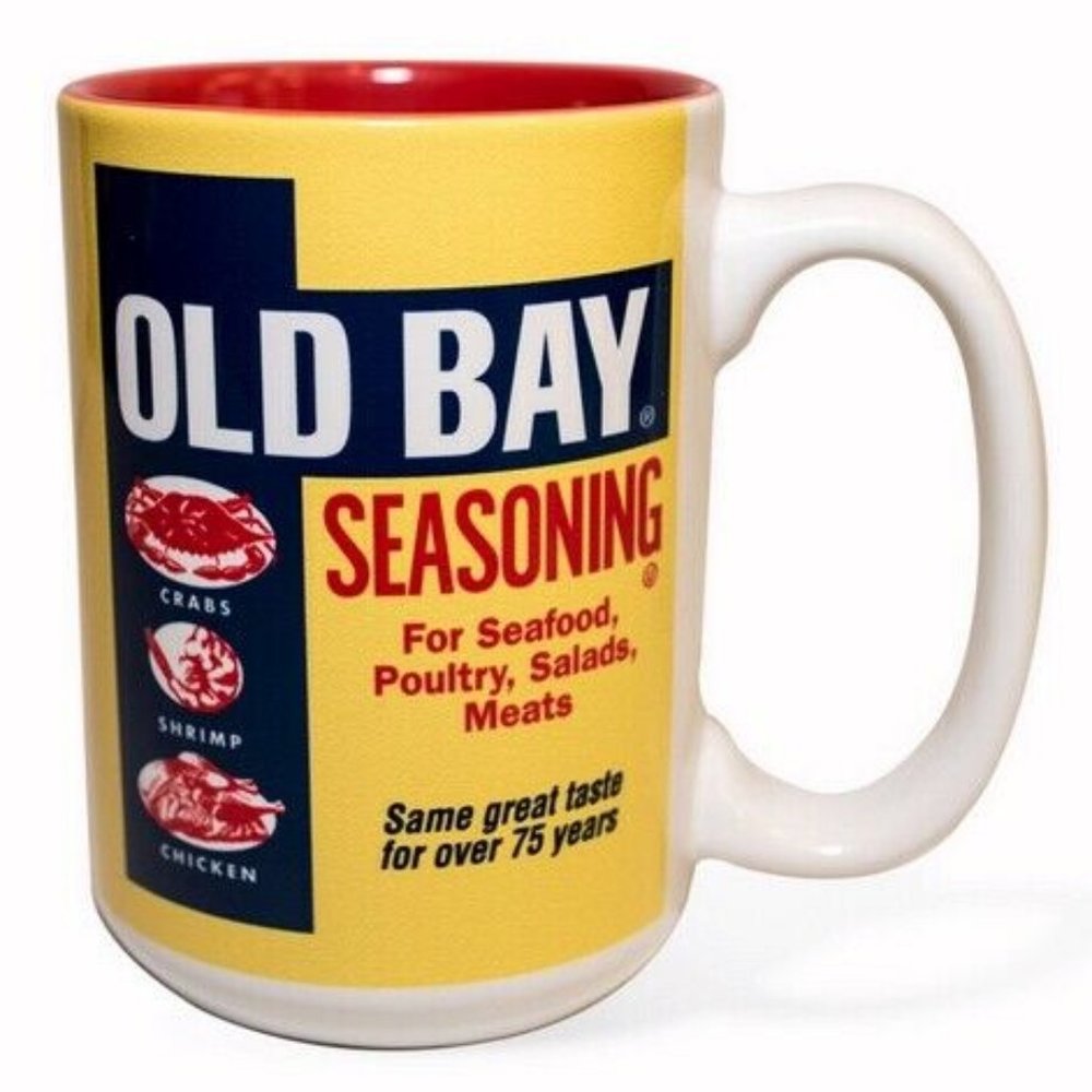 Old Bay Coffee Soup Mug - NEW Fast Shipping